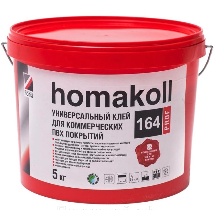 Клей для ПВХ Homakoll 164 Prof 5 кг